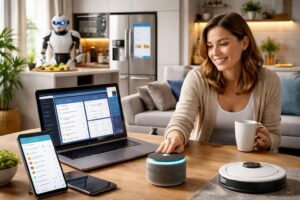 découvrez les solutions d'intelligence artificielle qui optimisent votre quotidien en vous faisant gagner du temps grâce à l'automatisation et à l'efficacité.