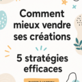 Femme entrepreneur présentant ses créations artisanales