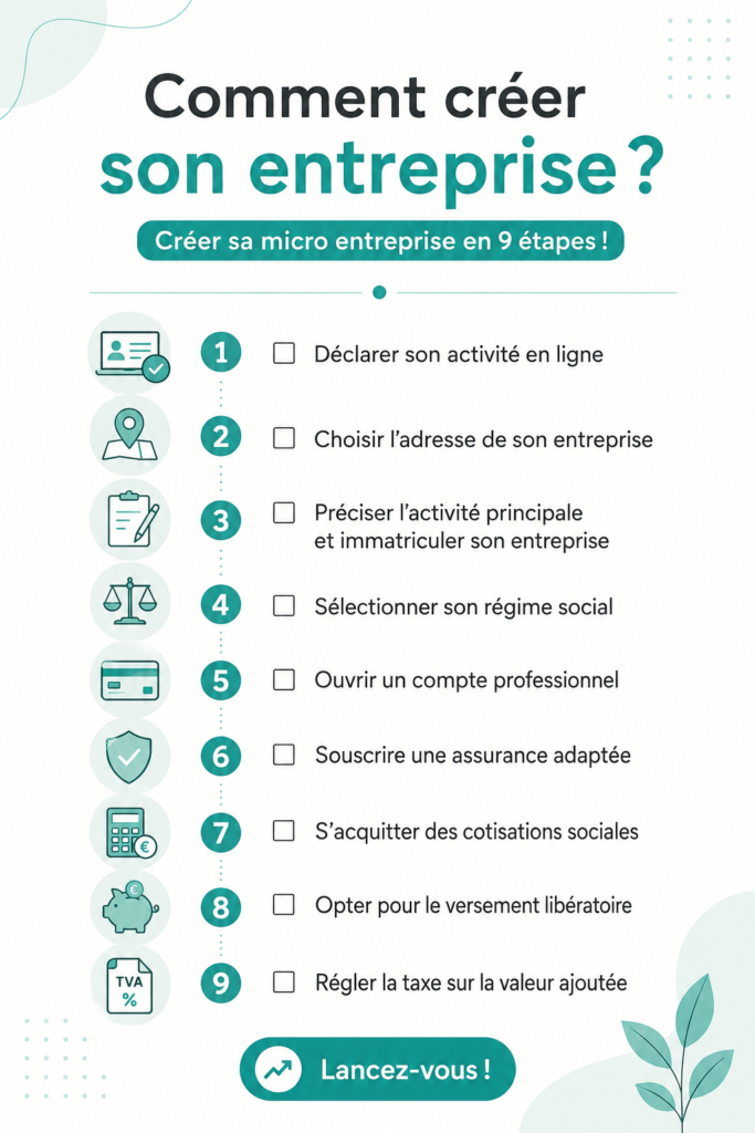 Femme souriante tenant un ordinateur portable, prête à créer sa micro-entreprise.