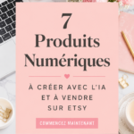 Un aperçu d'illustrations numériques réalisées avec l'IA, prêtes à être vendues sur Etsy.
