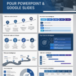Modèles de présentation PowerPoint et Google Slides pour une communication stratégique.