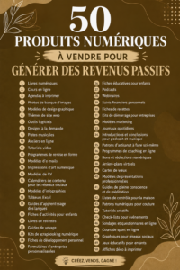 Femme entrepreneur travaillant sur des produits numériques pour un revenu passif