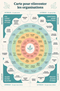 Image illustrant des concepts innovants de réinvention des organisations