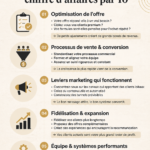 Femme réfléchissant à des stratégies pour booster son chiffre d'affaires.