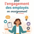 Une équipe souriante lors d'une activité de groupe pour améliorer l'engagement en entreprise.