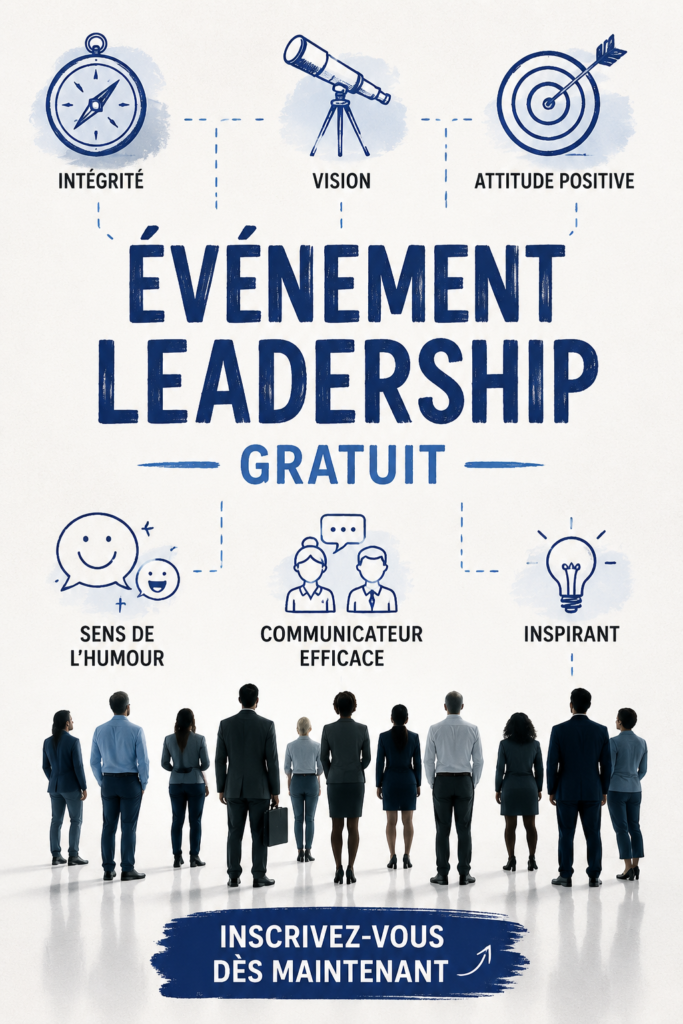 Une femme participant à un événement de leadership, échangeant avec d'autres professionnelles.