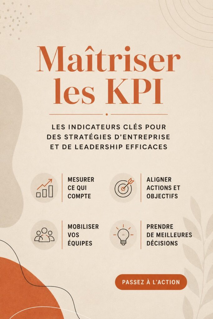 Femme d'affaires observant des graphiques de KPI pour optimiser sa stratégie