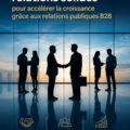Une femme d'affaires interagissant avec des collègues, symbolisant le développement de relations professionnelles