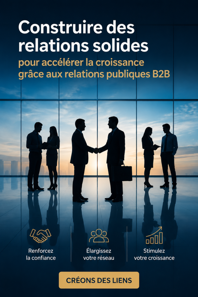 Une femme d'affaires interagissant avec des collègues, symbolisant le développement de relations professionnelles