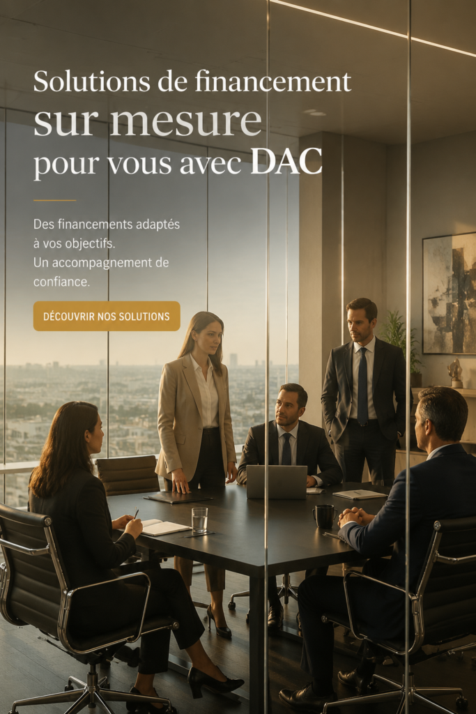 Femme en train de discuter des solutions de financement pour son entreprise.