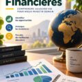 Une femme professionnelle analisant des données financières pour 2025.