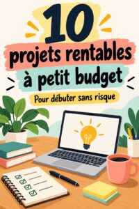 Une femme souriante contemplant des idées de business à petit budget.