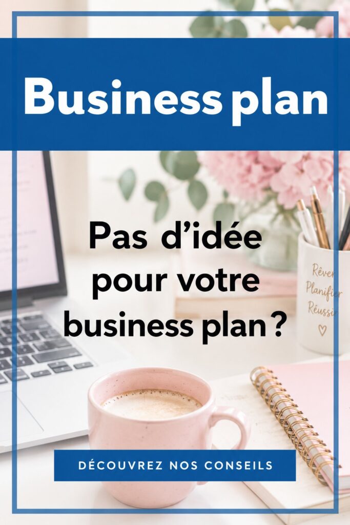 Une femme en train de rédiger un business plan sur son ordinateur.