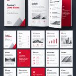 Une professionnelle rédigeant un rapport sur son ordinateur portable avec des graphiques visibles à l'écran.