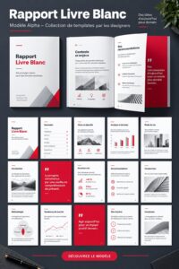 Une professionnelle rédigeant un rapport sur son ordinateur portable avec des graphiques visibles à l'écran.