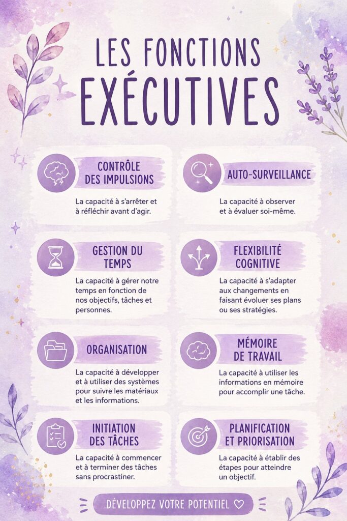 Une femme dirigeante en train de réfléchir aux fonctions exécutives en entreprise.