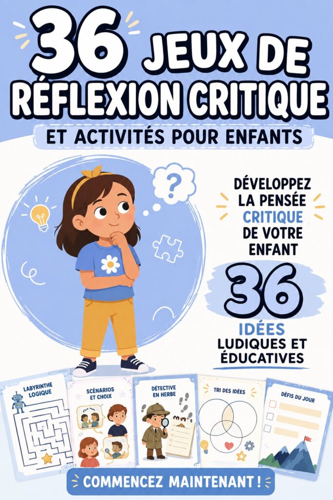 Enfants jouant à des jeux de réflexion ensemble dans un cadre familial