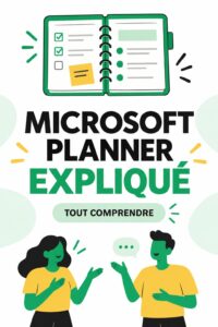 Capture d'écran de Microsoft Planner montrant un tableau de gestion de projet