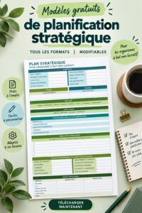 Modèles gratuits de planification stratégique qu'on peut personnaliser pour une meilleure gestion d'entreprise