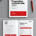Exemple de modèle de proposition professionnelle avec design moderne