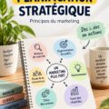Femme en train de planifier une stratégie d'affaires avec des outils visuels.