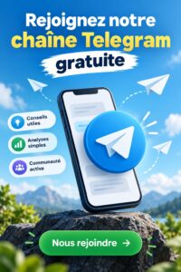 Femme souriante utilisant le téléphone pour rejoindre un canal Telegram sur la gestion d'entreprise