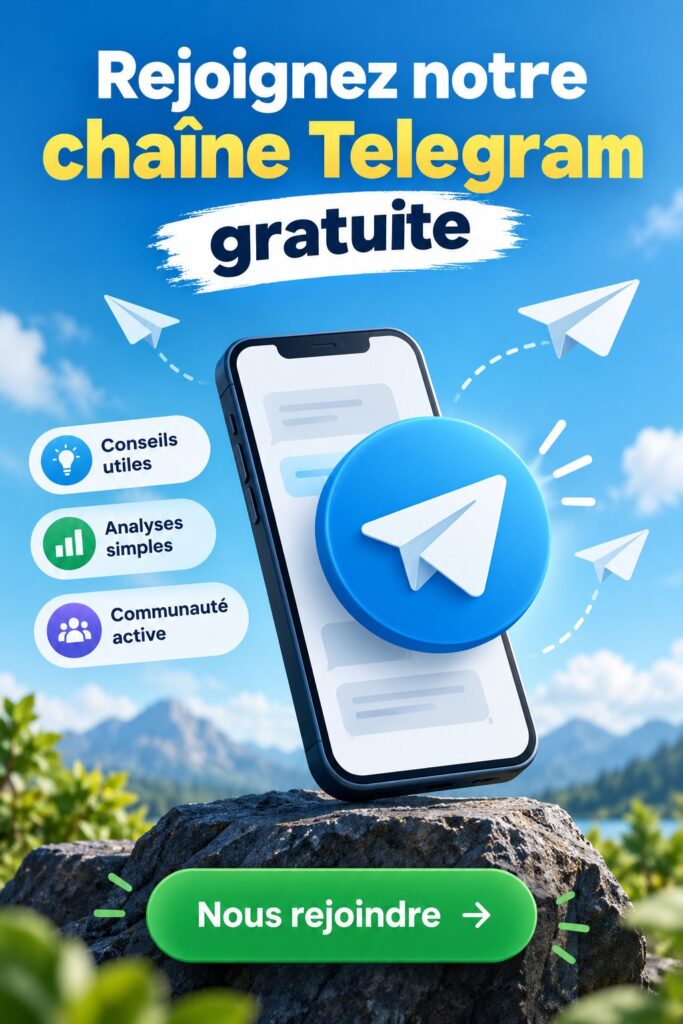 Femme souriante utilisant le téléphone pour rejoindre un canal Telegram sur la gestion d'entreprise