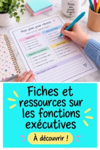 Femme utilisant un carnet pour organiser ses tâches et idées.