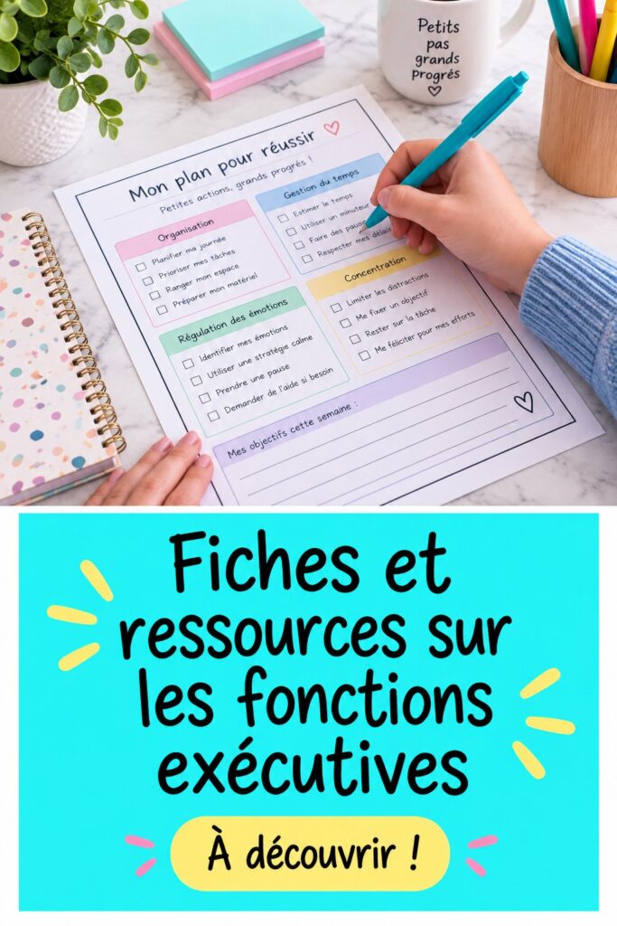 Femme utilisant un carnet pour organiser ses tâches et idées.