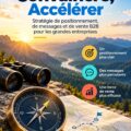Femme d'affaires travaillant sur une stratégie de positionnement B2B