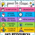 Un enseignant interagissant avec des élèves dans une classe enthousiaste sur les fonctions exécutives.