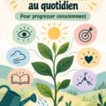 Une femme concentrée sur son travail, pratiquant la gestion du temps avec intention.