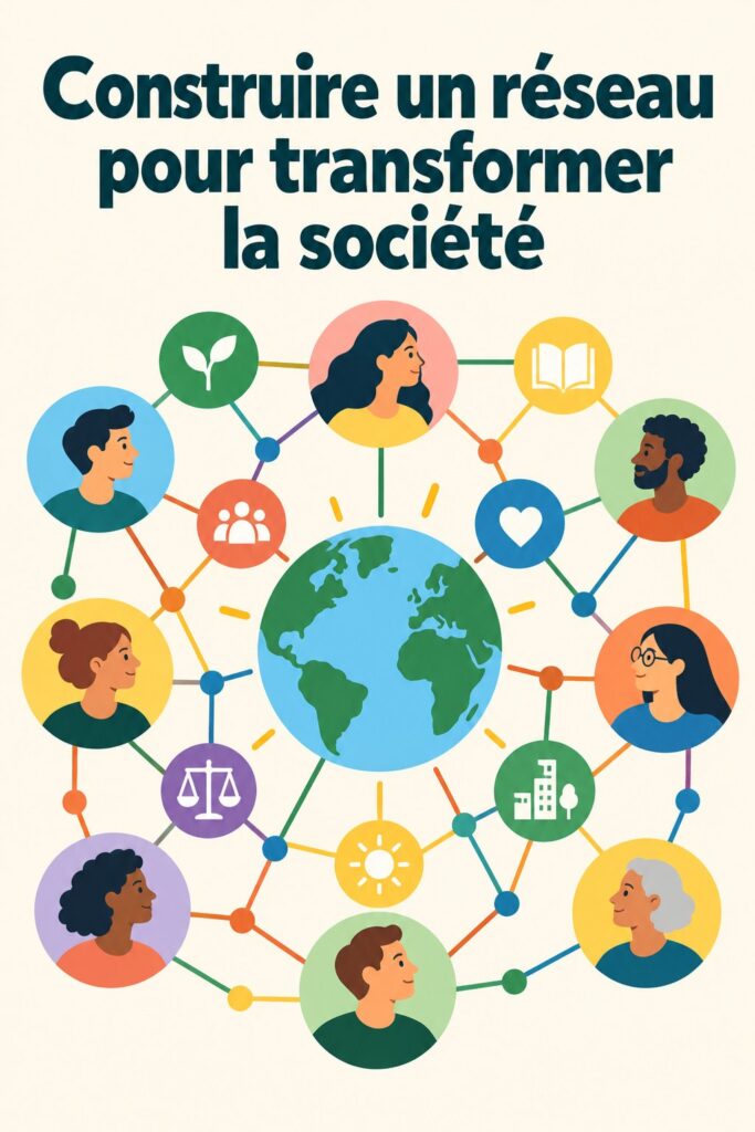Une femme se connecte avec des professionnelles lors d'un événement de réseautage