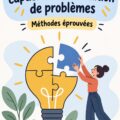 Femme réfléchissant à des solutions en équipe pour la gestion de problèmes professionnels.