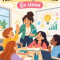 Un enseignant expliquant des concepts d'économie comportementale à ses élèves
