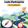 Visuel d'une feuille de route stratégique alignée avec les objectifs d'entreprise.