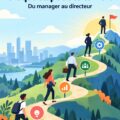 Infographie représentant des étapes de fixation des objectifs de carrière