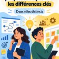Comparaison entre le rôle de manager produit et de propriétaire produit.