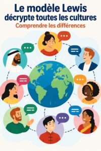 Une illustration montrant les concepts du modèle de Lewis sur les cultures