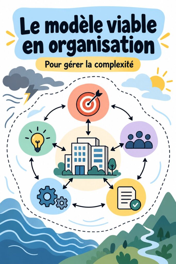 Visuel explicatif sur le modèle viable en gestion d'entreprise