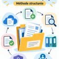Femme en train de travailler sur son plan de gestion de projet avec Prince2.