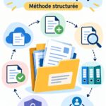 Femme en train de travailler sur son plan de gestion de projet avec Prince2.